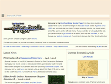Tablet Screenshot of content3.uesp.net